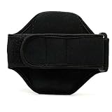 Quality Black Motorola Droid X2 3G Armband with Sweat Resistant lining for Motorola Droid X2 Android Phone (Verizon) + Live * Laugh * Love VanGoddy Wrist Band!!!