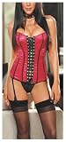 Dreamgirl Women's Smokin Hot Reversible Satin Corset