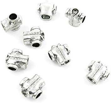 210 pcs Jewelry Making Charms Antique Ancient Silver Tone Findings Jewellery Charme Bulk Wholesale Supplies Supply 89804 Clothing Loose Beads