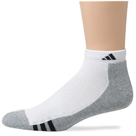 adidas Men's Sport Performance ClimaLite Cushion Low Cut Sock, 2-Pack