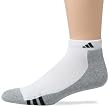 adidas Men's Sport Performance ClimaLite Cushion Low Cut Sock, 2-Pack