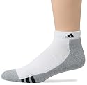 adidas Men's Sport Performance ClimaLite Cushion Low Cut Sock, 2-Pack
