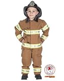 Jr. Fire Fighter Suit Kids Costume
