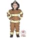 Jr. Fire Fighter Suit Tan Child Costume