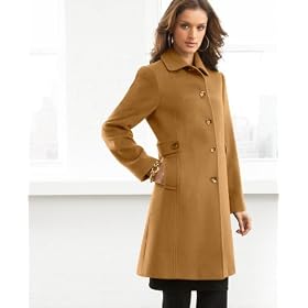 Larry Levine Coat, Wool Walker by Larry Levine