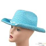 Child Toyo Cowboy Two Tone Hat-Turquoise by E4hats