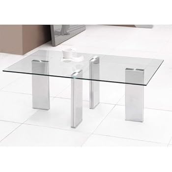 Table Basse TETRIS Plateau En Verre Securit