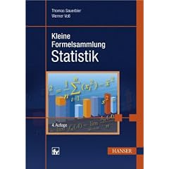 Kleine Formelsammlung Statistik