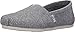 Toms Women's Classic Grey Marl Casual Shoe 8.5 Women US