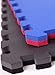 IncStores – 1″ MMA Interlocking Foam Tiles (Blue/Red, 2ft x 2ft Tiles) – Perfect for martial arts, lightweight home gyms, p90x, Insanity, gymnastics, yoga, cardio, aerobic, and plyometric exercises