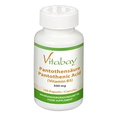 Pantothens�ure (Vitamin B5) Magensaftresistent 500 mg 100 Kaps