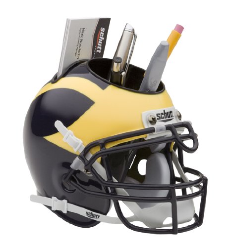 MICHIGAN WOLVERINES NCAA Football Helmet Desk Caddy