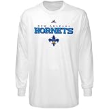 New Orleans Hornets 2010 adidas True Logo Long Sleeve T-Shirt