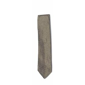 Burberry London Olive Tie w  Black Dots