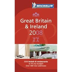Michelin Red Guide 2008 Great Britain & Ireland: Hotels & Restaurants (Michelin Red Guide: Great Britain and Ireland)