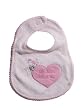 Dressed to Drool Pink "My Aunt Loves Me" Bib
