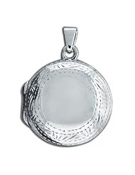 Sterling Silver "Photo" Cremation Locket 3/4 inch x 3/4 inch in Sterling Silver