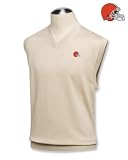 Cleveland Browns Stone Legend Supima Cotton Sweater Vest - Small