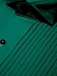 Tuxedo Shirt - Teal Green Wing Color 1/4 Inch Pleat