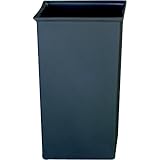 Rubbermaid Commercial LLDPE Rigid Waste Can Liner, 29.13, Gray