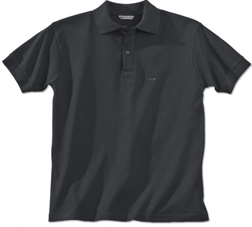 Poloshirt Herren Übergröße schwarz