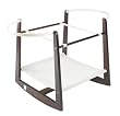 Lollipop Lane Rocking Moses Basket Stand (Dark Wood)