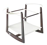 Lollipop Lane Rocking Moses Basket Stand - Dark Wood