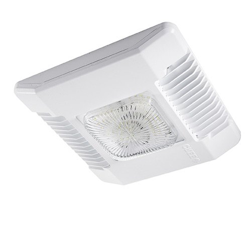 Cree Lighting CPY250-A-DM-D-A-UL-WH-40K LED Canopy/Soffit Light, 82W 120V/277V Drop Lens 4000K – White