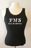 PMS - "Pass My Shotgun" Studded Tank-top