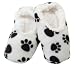 Snoozies Dog Paws Footie