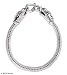 Bracelet, 'Dragon Snake' 0.6 W 7.7 L