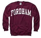 Fordham Rams Maroon Arch Crewneck Sweatshirt