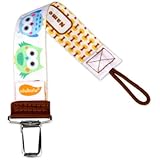 Ulubulu Universal Pacifier Clip, Oliver Owl