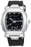 REACTOR Men's 89202 Graviton Ana-Digi Black LCD Rubber Strap Tide Watch