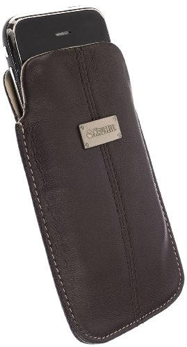 Krusell Leather Pouch LUNA Extra Large - Brown Krusell Leather Pouch LUNA Extra Large - Brown