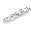 14K White Gold Diamond Anniversary Band - 0.40 Ct.