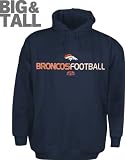 Denver Broncos Big and Tall Dual Threat Hooded Sweatshirt (6XL)