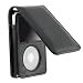 Synethetic Leather Case Compatible With 30 GB iPod&Acirc;&reg; Video and 80GB / 120GB Classic with Belt Clip and Strap, Midnight Black