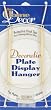 DECORATIVE PLATE DISPLAY HANGER EXPANDABLE 10-14-GOLD TONE