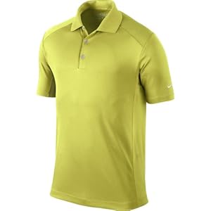 Nike Golf 2014 Dri-FIT Victory Polo Venom Green/White 3XL