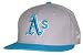 Mens Oakland Athletics Gray/Blue 2 Tone Basic 59FIFTY Cap - 7 5/8
