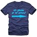 Sports : ICH GLAUBE ER IST SCHWUL T-Shirt navy / hellblau