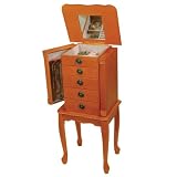 Jewelry Armoire B - Oak