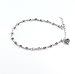 Franterd Women Anklet Bracelet Barefoot Sandal Beach Foot Silver Bead Chain
