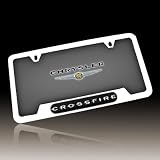 Chrysler Crossfire Polished Steel License Frame