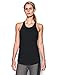 Under Armour Women's Microthread Tank, Black /Graphite, X-Large