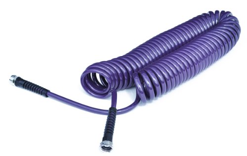 Water Right PCH-050-EP-6PKRS 50-Foot x 3/8-Inch Polyurethane Lead Safe Coil Garden Hose - Eggplant