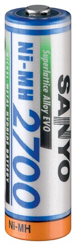 Sanyo NiMH Akku Mignon (1,2V, 2700mAh) 4 St&uuml;ck Preisvergleich