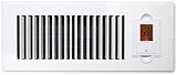 Vent-Miser 91665 Programmable Enery Saving Vent, 12-by-4-Inches, White