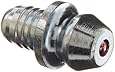 Alemite 1728-B Drive Fitting, Straight for 3/16" Drill, 33/64" OAL